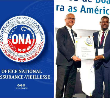 L’ONA récompensé à l’international pour ses bonnes pratiques en sécurité sociale