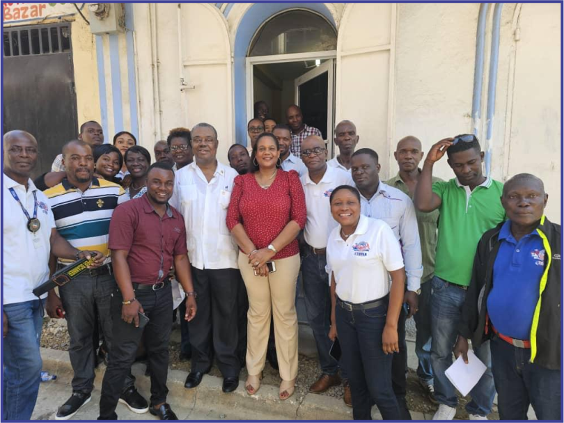 Visite de la DG dans le Grand Nord
